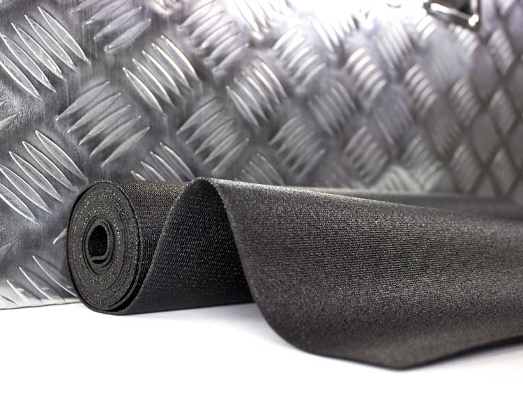 A roll of Zerust's tool box drawer liner.