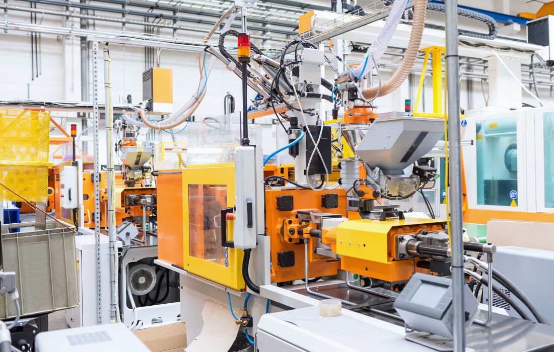 500 ton injection molding machine