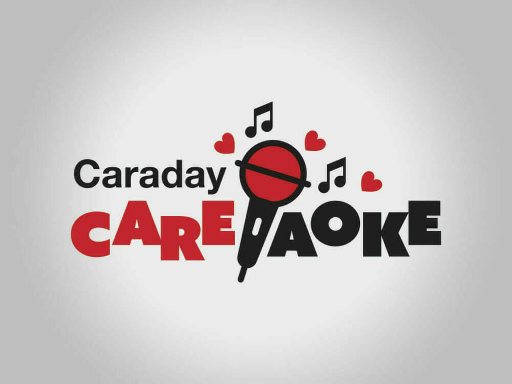 Caraday Care-aoke Logo Design