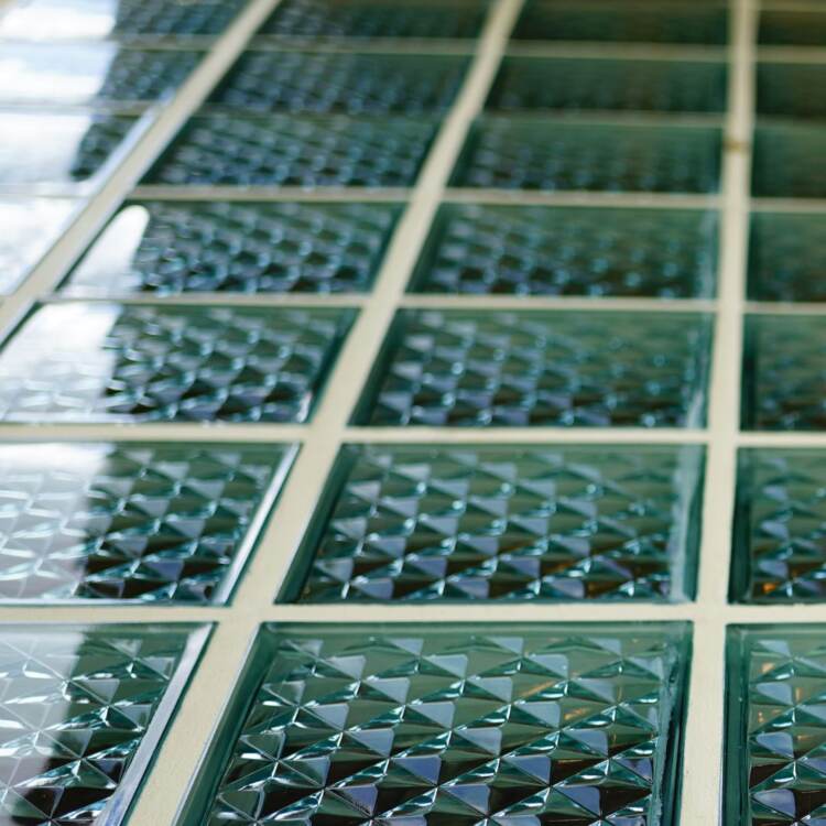 glass block flooring