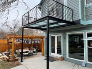 glass decking