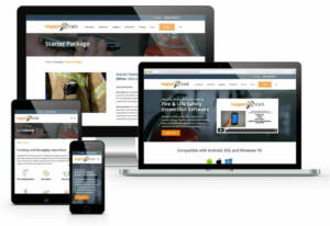 Examples of ADVAN website designs on desktop, laptop, and mobile | Marketing Companies
