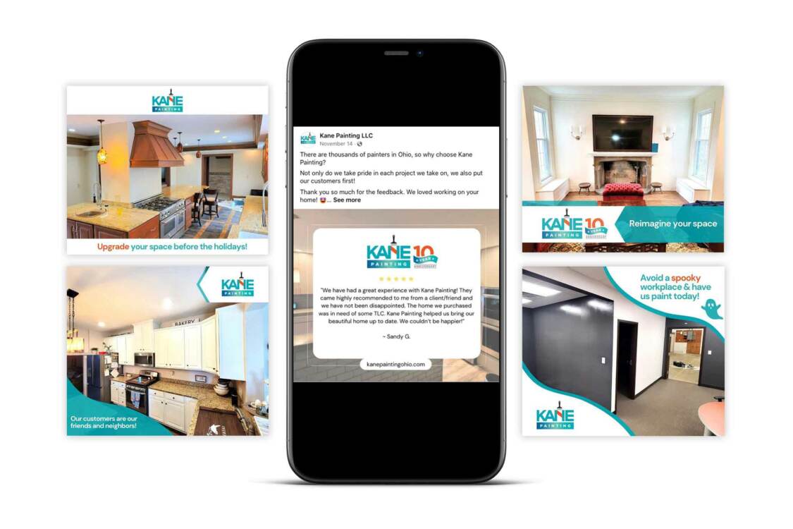 social media kane painting