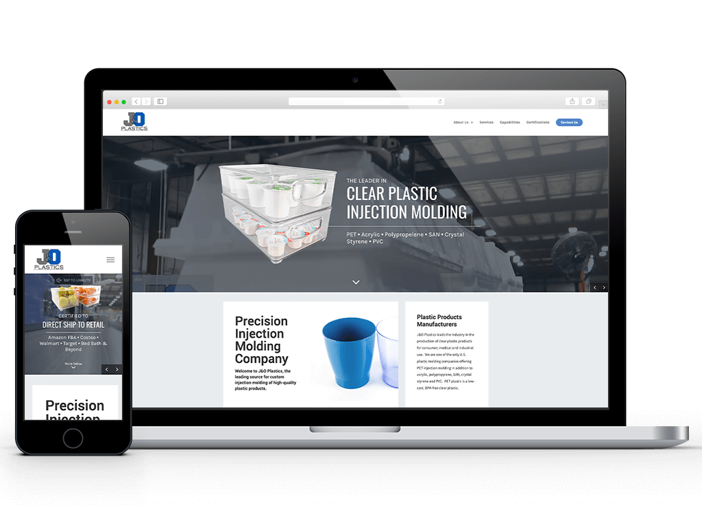 web-design-j-and-o-plastics High-volume plastic injection molding